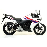 Arrow Exhaust - Honda Cbr 500 R 2013 > 2015 Exhaust + Link Pipe Racing Race Tech Aluminium Black