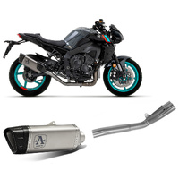 Arrow Exhaust - Yamaha Mt-10 2022 > 2023 Exhaust Muffler Pista Titanium+link Pipe Stainless Steel