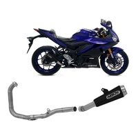 Arrow Exhaust - Yamaha YZF R3 2019 > 2020 Exhaust System Nichrom Black Pro Race Tail Pipe Steel