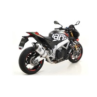Arrow Exhaust - Aprilia Rsv4 1100 Factory 2019 > 2020 Racing Link Pipe+aluminum Exhaust Carbon End Cap