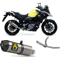 Arrow Exhaust - Suzuki V-strom 650 2017 > 2021 Headers+exhaust Approved Aluminum