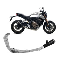 Arrow Exhaust - Honda Cbr650r 2019 > 2023 Exhaust System Racing Collectors Racing Approved Aluminium Black Thunder Tail Pipe Carbon