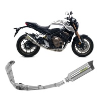 Arrow Exhaust - Honda Cbr650r 2019 > 2023 Exhaust System Racing Collectors Racing Titanium Thunder Tail Pipe Carbon