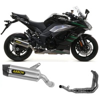 Arrow Exhaust - Kawasaki Ninja 1000 Sx (tourer) 2020 > 2023 Headers+exhaust Approved Aluminum
