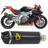 Arrow Exhaust - Aprilia Tuono V4 R 2011 > 2015 Exhaust + Link Kat R. Tech Carbon