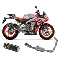 Arrow Exhaust - Aprilia Rs 660 2020 > 2024 Exhaust Muffler + Link Pipe Nokat Indy Race Carbon