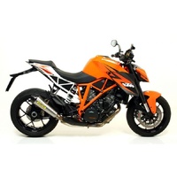 Arrow Exhaust - KTM 1290 Superduke Gt 2022 > 2024 Exhaust X-kone Nichrom Muffler + Catalyzed Link Pipe Arrow