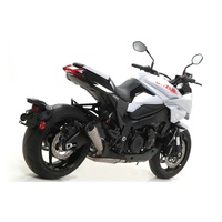 Arrow Exhaust - Suzuki Katana 1000 2019 > 2020 Link Pipe+approved Pro-race Nichrom Exhaust Stainless Steel End Cap