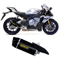 Arrow Exhaust - Yamaha YZF R1 2017 > 2024 Exhaust Indy Race Aluminium Black
