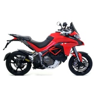 Arrow Exhaust - Ducati Multistrada 1200 S 2015 > 2020 Exhaust Indy Race Aluminium Black