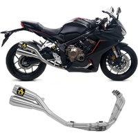 Arrow Exhaust - Honda Cbr650r 2019 > 2023 Full Kit App Titanium Pro Race Twin Titanium Tail Pipe