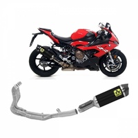 Arrow Exhaust - BMW S 1000 Rr 2019 > 2024 Full Exhaust Race-tech Black Aluminum