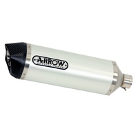 Arrow Exhaust - Kawasaki Ninja 1000 Sx (tourer) 2020 > 2023 Approved Aluminum Exhaust Indy Race Carbon End Cap