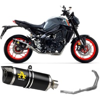 Arrow Exhaust - Yamaha Mt-09 2021 > 2023 Full Exhaust Thunder Black Aluminum
