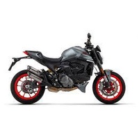 Arrow Exhaust - Ducati Monster 937 2021 > 2024 Exhaust Muffler Round Sil Titanium