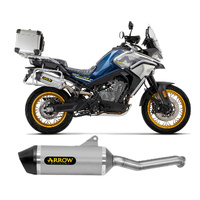 Arrow Exhaust - CF Moto 800 Mt Touring 2022 > 2024 Exhaust Muffler Race-tech Titanium
