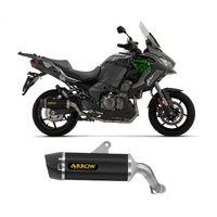 Arrow Exhaust - Kawasaki Versys 1000 2021 > 2024 Exhaust Muffler Race-tech Black Aluminum