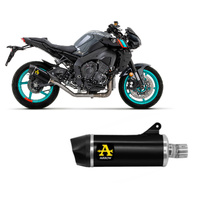Arrow Exhaust - Yamaha Mt-10 2022 > 2023 Exhaust Muffler Indy Race Aluminium Dark+ Carb Cap