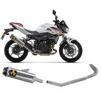 Arrow Exhaust - Kawasaki Z 400 2023 > 2024 Exhaust Indy Race Carbon Titanium+collector