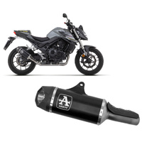 Arrow Exhaust - Honda Cb 750 Hornet 2023 > 2024 Exhaust Muffler Indy Race In Dark E5 Aluminum