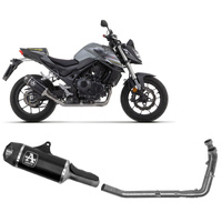 Arrow Exhaust - Honda Cb 750hornet 2023 > 2024 Exhaust Muffler + Manifold Indyrace Aluminum Dark E5