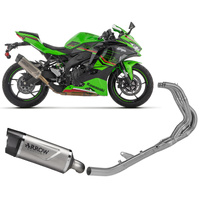 Arrow Exhaust - Kawasaki Zx-4r 2024 Full System Exhaust Indy Race Evo Titanium