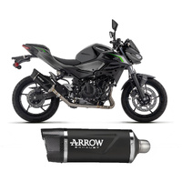 Arrow Exhaust - Kawasaki Z 500 2024 Exhaust Muffler Indy Race Evo Aluminium Dark