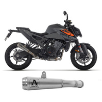 Arrow Exhaust - KTM Duke 990 2024 Pro-race Nichrom Exhaust Muffler With Steel End Cap For