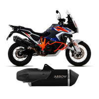 Arrow Exhaust - KTM 1290 Super Adventure S 2021 > 2024 Sonora Dark Titanium Exhaust Muffler Carbon End Cap