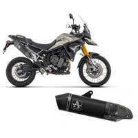 Arrow Exhaust - Triumph Tiger 850/900 2020 > 2024 Exhaust Muffler Veloce Aluminium Dark