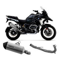 Arrow Exhaust - BMW R 1250 Gs 2019 > 2023 Sonora Racing Titanium Full System Exhaust Carbon End Cap