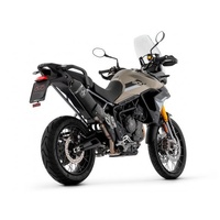 Arrow Exhaust - Triumph Tiger 850/900 2020 > 2024 Exhaust Muffler Veloce Alum Dark Side Case Installation