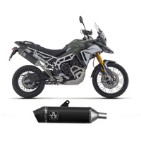 Arrow Exhaust - TRIUMPH TIGER 900 GT / GT PRO 2024 Exhaust Muffler Veloce Black Aluminum