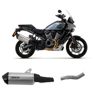 Arrow Exhaust - Harley Davidson Pan America 1250 2020 > 2023 Exhaust Muffler Sonora Titanium+link Pipe