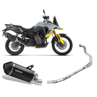 Arrow Exhaust - Suzuki V-strom 800de 2023 > 2024 Exhaust Muffler Sonora Titanium Black Carby+headers