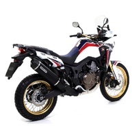 Arrow Exhaust - Honda Crf 1000l Aluminum Dark/inox 2016 > 2019 Full System Exhaust Racing Maxi Race-tech