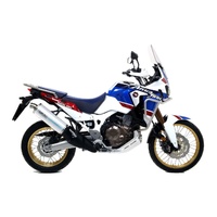 Arrow Exhaust - Honda Crf 1000l Africa Twin Aluminum 2016 > 2019 Exhaust Muffler Maxi Race-tech