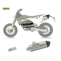 Arrow Exhaust - Husqvarna 701 Enduro/supermoto 2017 > 2020 Exhaust Muffler Racetech Aluminum+ Central Link