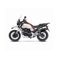 Arrow Exhaust - Moto Guzzi V85 Tt 2021 > 2024 Full Exhaust Indy Race Black Aluminum