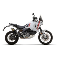 Arrow Exhaust - Ducati Desert X 950 2022 > 2024 Exhaust Indy Race E5 Alluminium Black