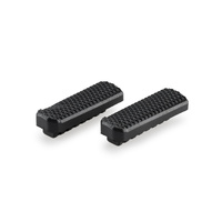 Puig Kit Rubbers For Footpegs Hi-Tech Racing (Black)