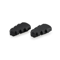 Puig Kit Rubbers For Footpegs Hi-Tech Trail (Black)