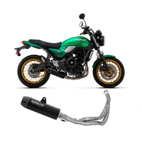 Arrow Exhaust - Kawasaki Z 650 Rs 2021 > 2024 Full Exhaust Rebel Alum.dark Cap Steel Black