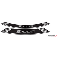 Puig Kit 8 Rim Strips Z1000 C/White