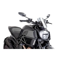 Puig Naked New Gen. Sport Screen Duc.Diavel 14-18 Smoke