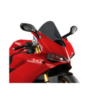Puig Z-Racing Screen To Suit Various Ducati Panigale Models (Dark Smoke)