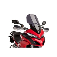 Puig Touring Screen To Suit Various Ducati Multistrada Models (Dark Smoke)