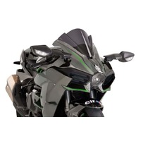 Puig Z-Racing Screen To Suit Kawasaki Ninja H2 (2015 - 2020) - Dark Smoke