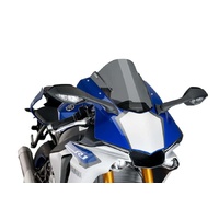 Puig Z-Racing Screen To Suit Yamaha YZF-R1/YZF-R1M (Dark Smoke)