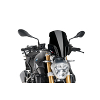 Puig New Generation Screen To Suit BMW R1200R 15'-18'C/Blac